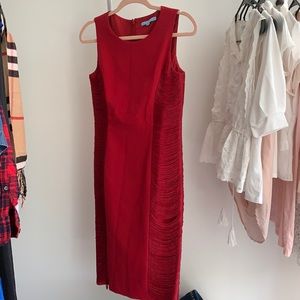 Red party dress Antonio Melani size 2